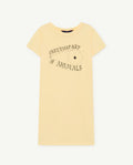 White Gorilla T-Shirt Dress