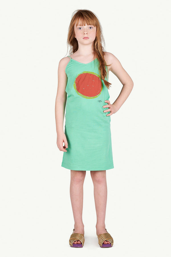 Green Gazelle Dress MODEL FRONT