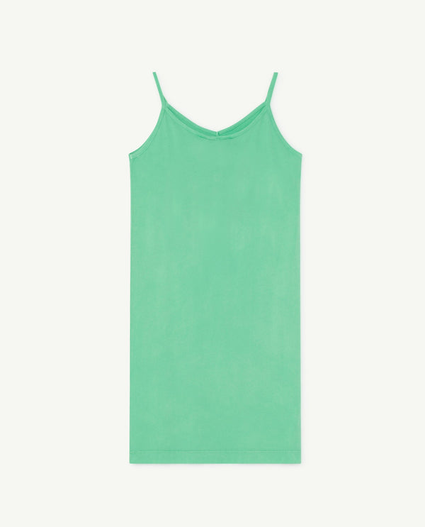 Green Gazelle Dress PRODUCT BACK