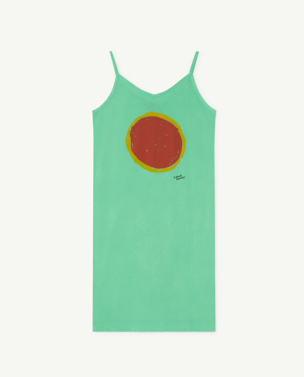 Green Gazelle Dress PRODUCT FRONT