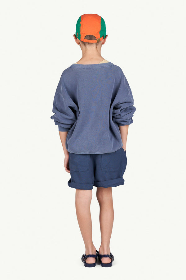 Blue Bear Sweatshirt MODEL BACK