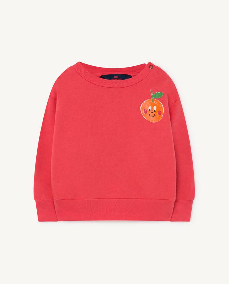 Red Baby Bear Sweatshirt COVER
