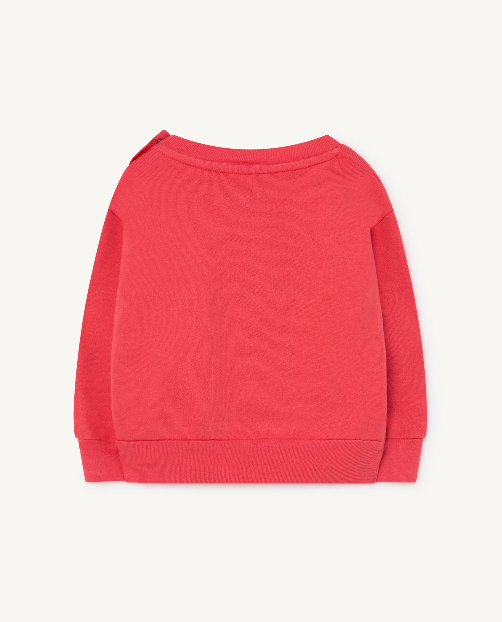 Red Baby Bear Sweatshirt PRODUCT BACK