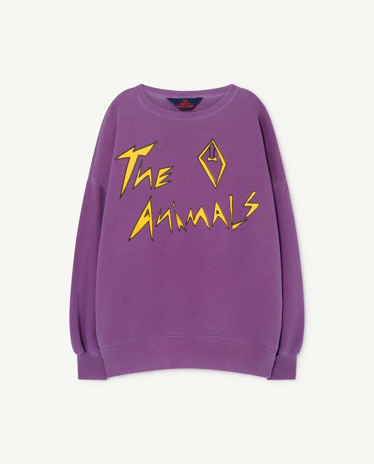 Purple Big Bear Sweatshirt COVER