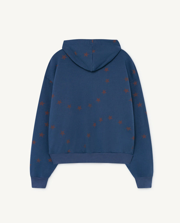 Blue Seahorse Sweatshirt PRODUCT BACK