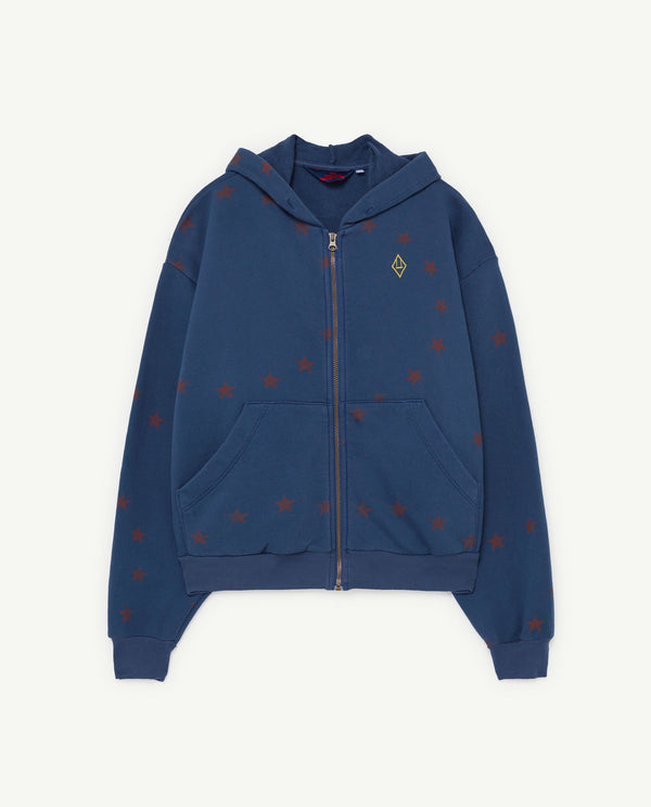 Blue Seahorse Sweatshirt PRODUCT FRONT