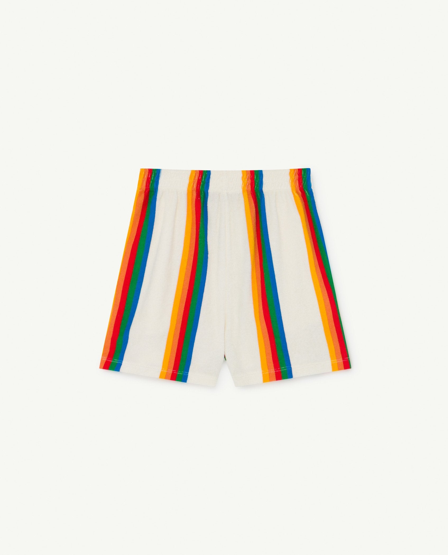 Striped Poodle Shorts PRODUCT BACK