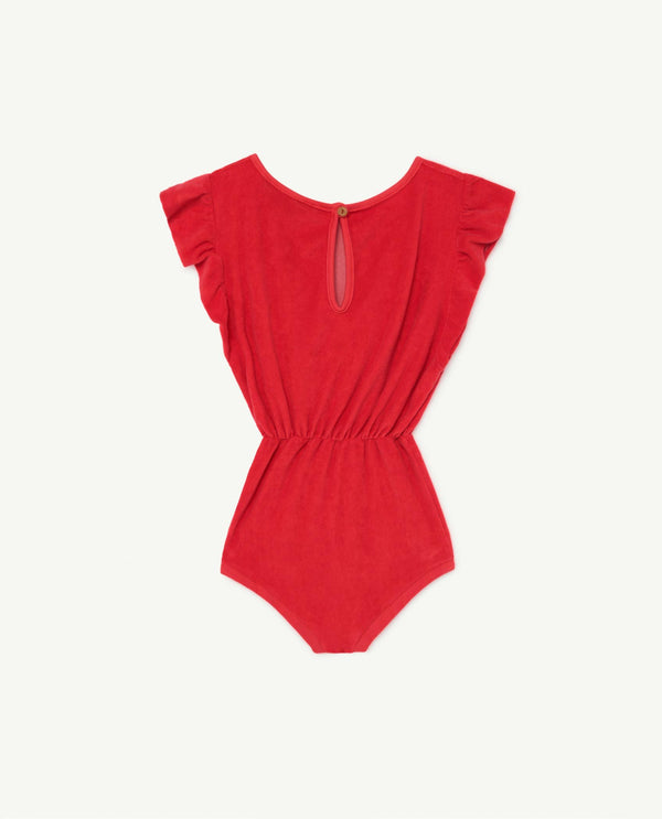 Red Koala Jumpsuit PRODUCT BACK