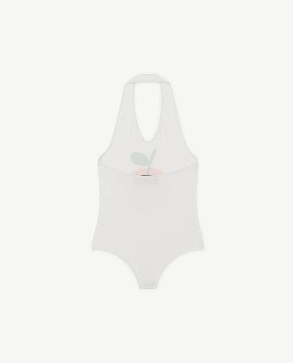 White Fish Swimsuit PRODUCT BACK