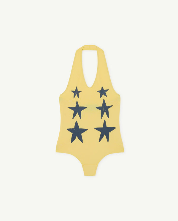 Yellow Fish Swimsuit PRODUCT FRONT