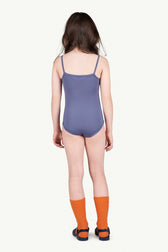 Blue Octopus Swimsuit MODEL BACK