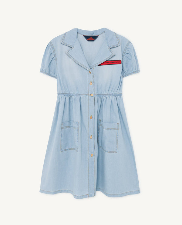 Denim Dolphin Dress PRODUCT FRONT