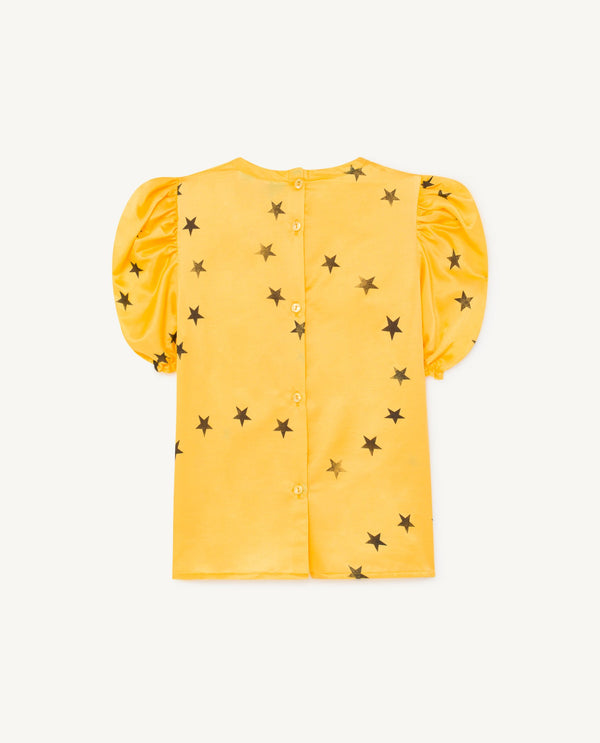 Yellow Canary Blouse PRODUCT BACK