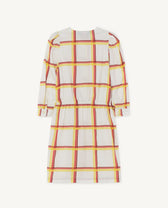 Checkered Tortoise Dress PRODUCT BACK