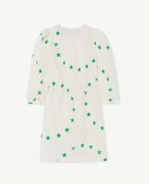 White Tortoise Dress PRODUCT BACK