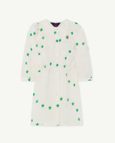 White Tortoise Dress PRODUCT FRONT