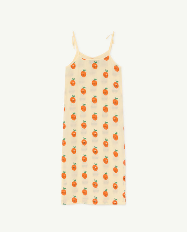 Fruit Hummingbird Dress PRODUCT BACK