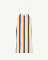 Striped Hummingbird Dress PRODUCT FRONT