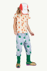 Fruit Parakeet Blouse MODEL FRONT