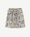 Printed Swan Skirt