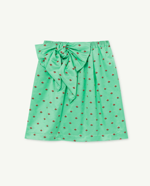 Green Swan Skirt PRODUCT FRONT