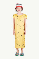 Yellow Giraffe Dress MODEL FRONT