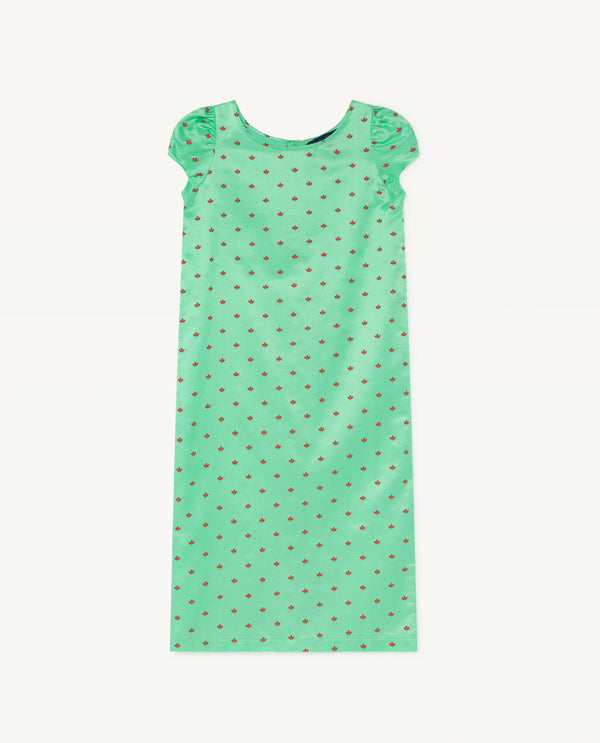 Green Giraffe Dress PRODUCT FRONT