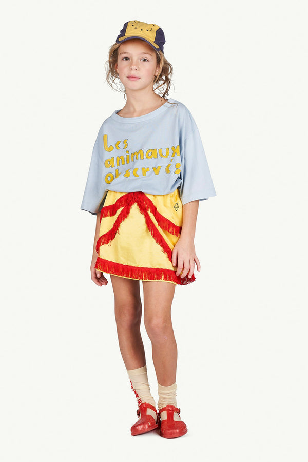Yellow Bird Skirt MODEL FRONT