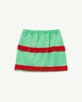 Green Bird Skirt PRODUCT BACK