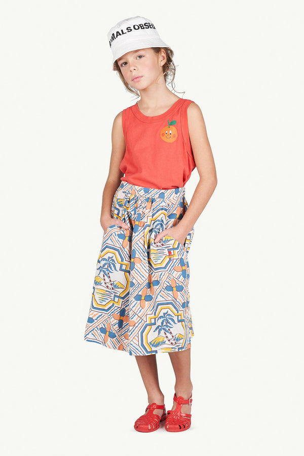 Palm Sow Skirt MODEL FRONT