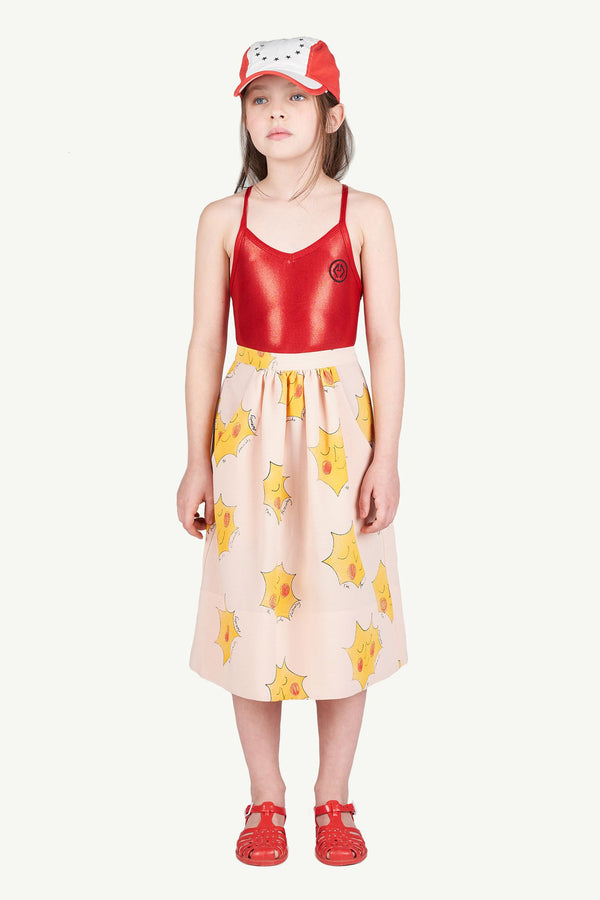 Pink Sow Skirt MODEL FRONT