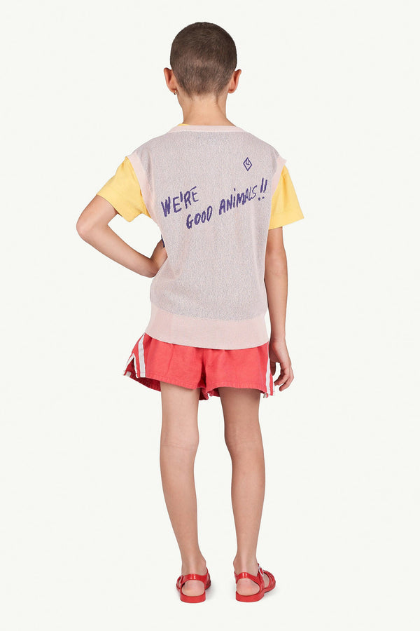Red Spider Shorts MODEL BACK