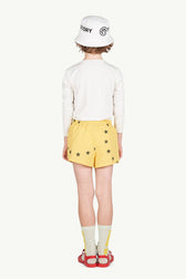 Yellow Puppy Swimsuit MODEL BACK