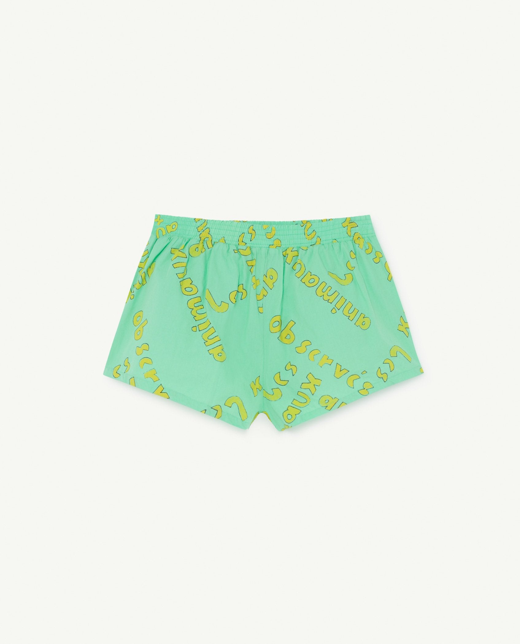 Green Puppy Swimsuit PRODUCT BACK
