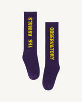 Purple Worm Socks PRODUCT FRONT