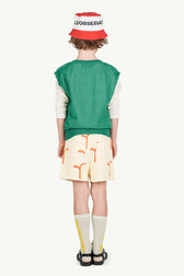 White Worm Socks MODEL BACK