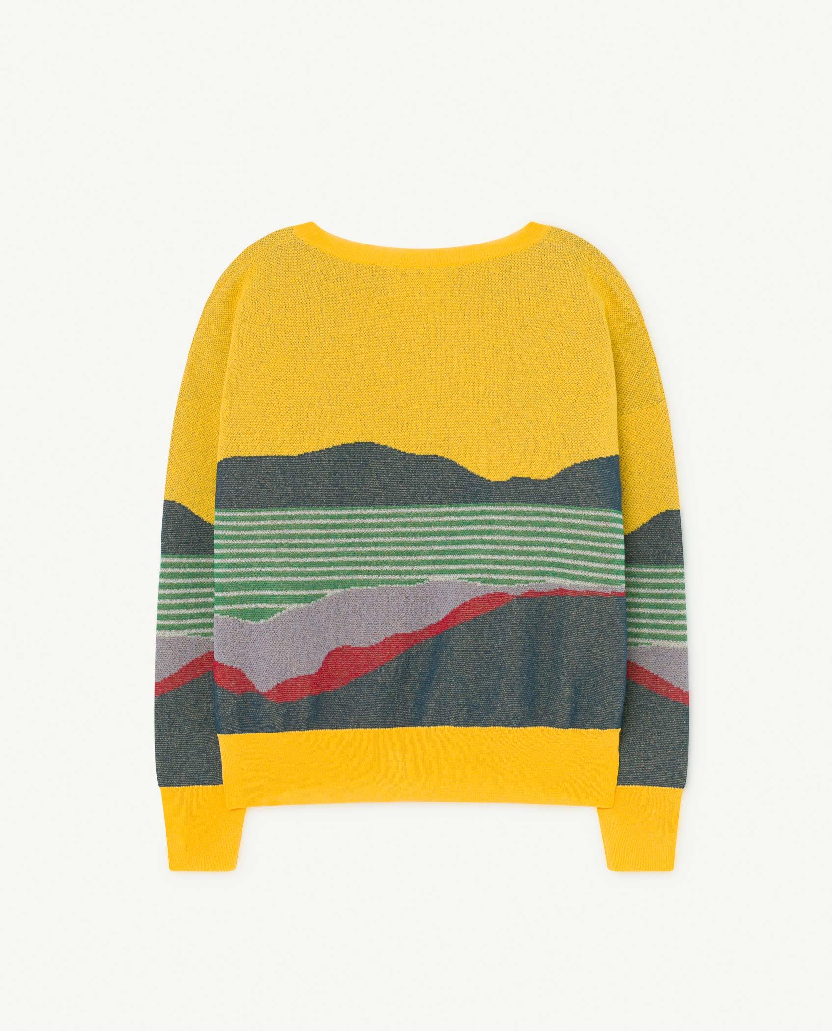 Sunrise Bull Sweater PRODUCT BACK