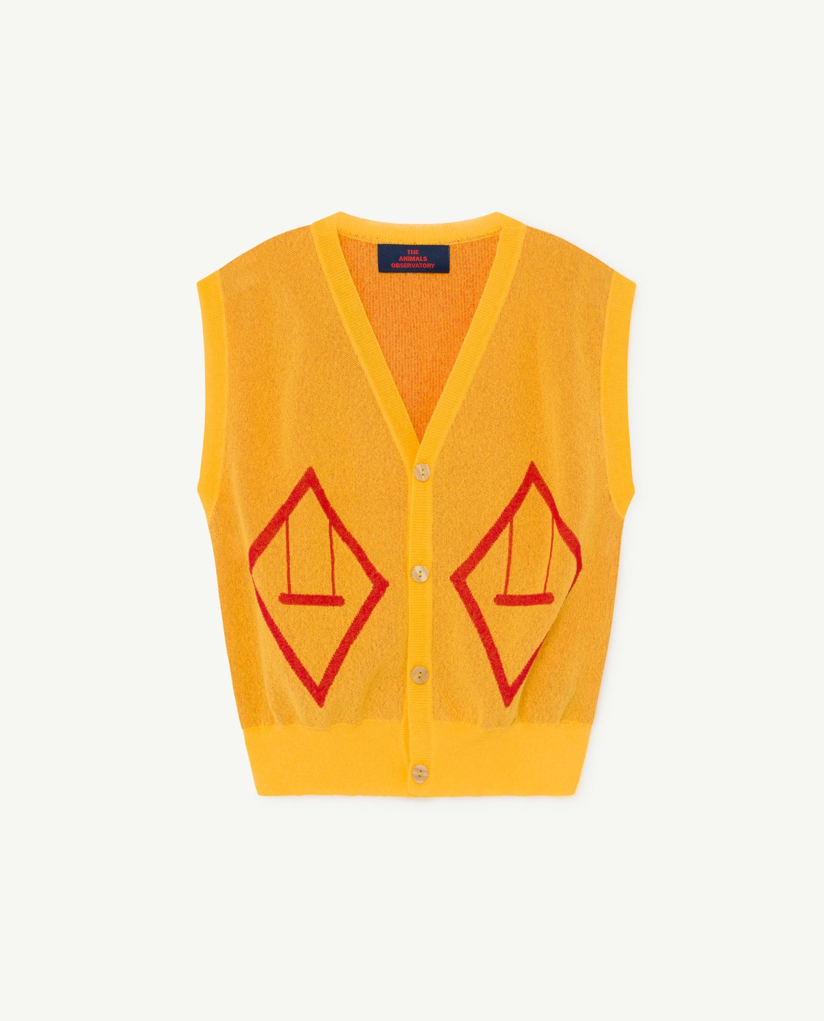 Yellow Bat Vest PRODUCT FRONT