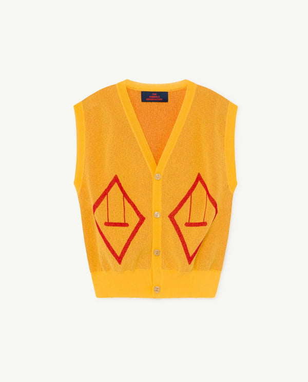 Yellow Bat Vest PRODUCT FRONT