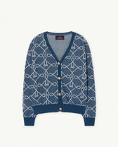 Blue Racoon Cardigan PRODUCT FRONT