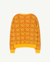 Yellow Racoon Cardigan PRODUCT BACK