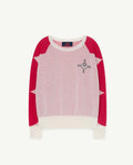 White Dot Bull Sweater