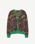Green Racoon Cardigan