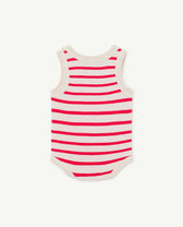 Striped Turtle Baby Body PRODUCT BACK