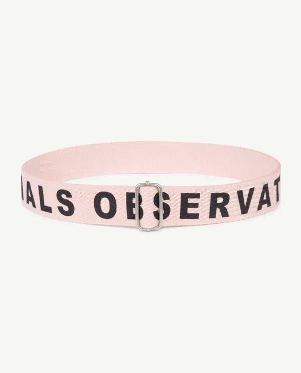 Pink Lizard Belt PRODUCT FRONT