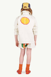 White Lion Jacket MODEL BACK