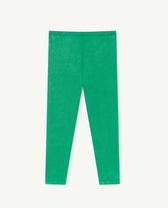 Bright Green Alligator Leggings PRODUCT BACK