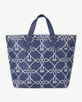 Blue Canvas Tote Bag