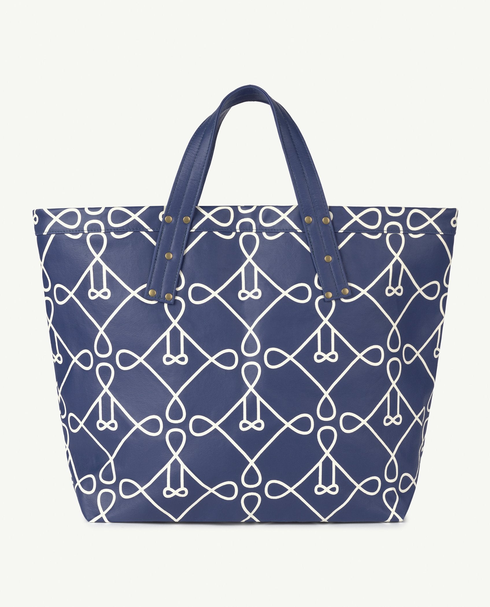 Blue Canvas Tote Bag PRODUCT FRONT