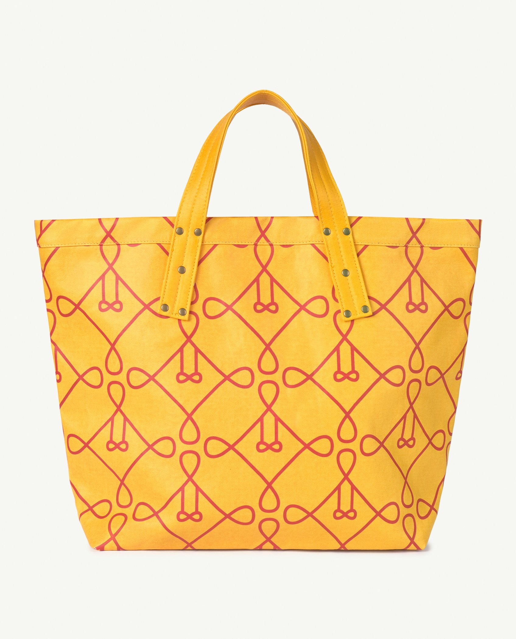 Yellow Canvas Tote Bag PRODUCT FRONT